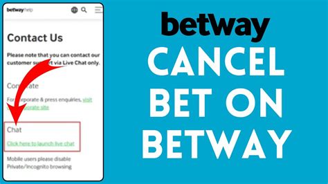 betway cancel bet